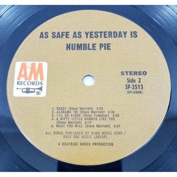 Humble Pie Lost And Found Double Album Vinyl LP 1972 A&M SP-3513 - Picture 6 of 10